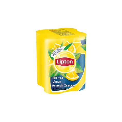 Lipton Ice Tea Limon Kutu 4X250 ml 9 Adet Fiyatı