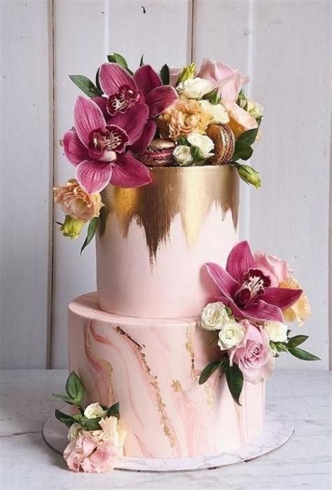 30 Pretty Cake Ideas To Inspire You Warm Pink Tone Cake Artofit