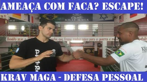 Defesa Contra Armas Faca Como Defender Uma Ameaça Com Faca Krav