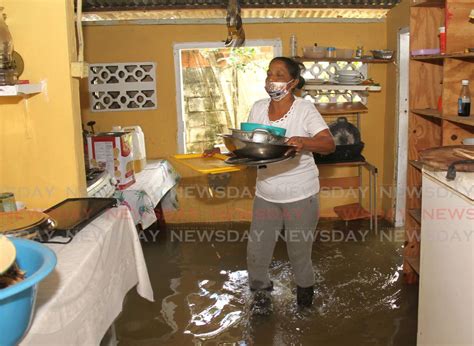 Around Houses Flooded In Caroni Village Trinidad And Tobago Newsday