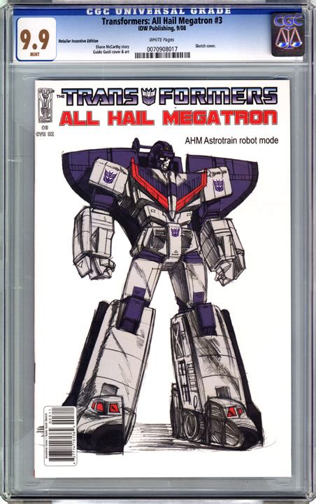 Transformers All Hail Megatron Cgc