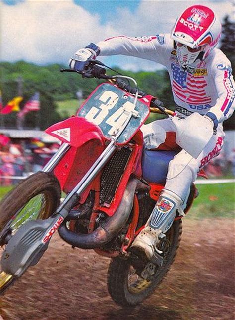 Ron Lechien By Tony Blazier Via Flickr Motocross Racer Vintage