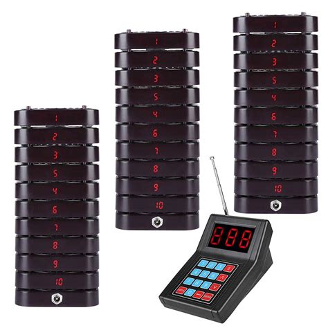 Buy Hppbody Wireless Calling System Optimized Restaurant Pager System