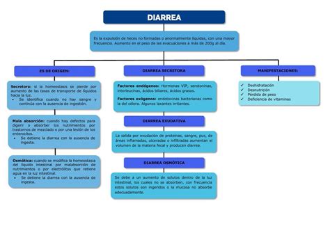 Mapa Conceptual Diarrea Vertexmed Udocz