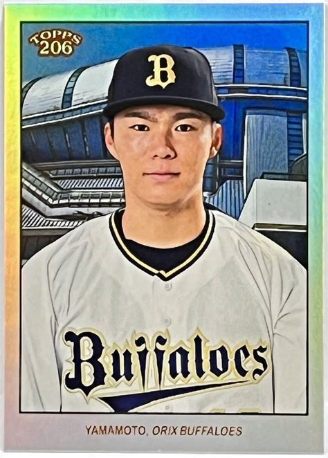 Yahooオークション 【山本由伸99枚限定】2023 Topps 206 Npb オリ