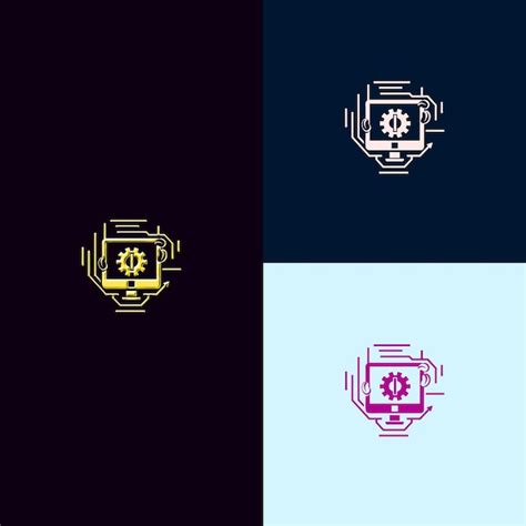 Tres Logotipos Diferentes Con Las Palabras El Que Hay En él