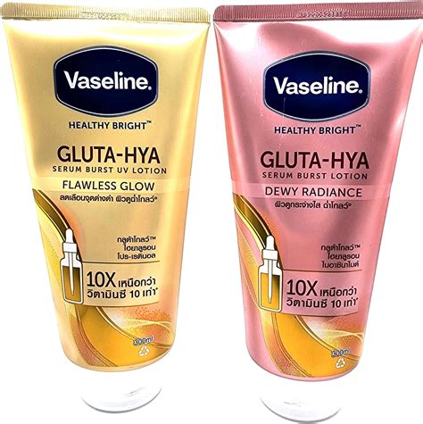 Amazon Vaseline Gluta Hya Pro Age Restore Serum Burst Body Lotion