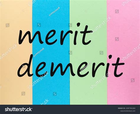 advantages disadvantages letters  colorful background stock photo