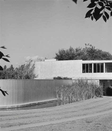 Hollywood In Wuppertal Pescher House By Richard Neutra Metalocus