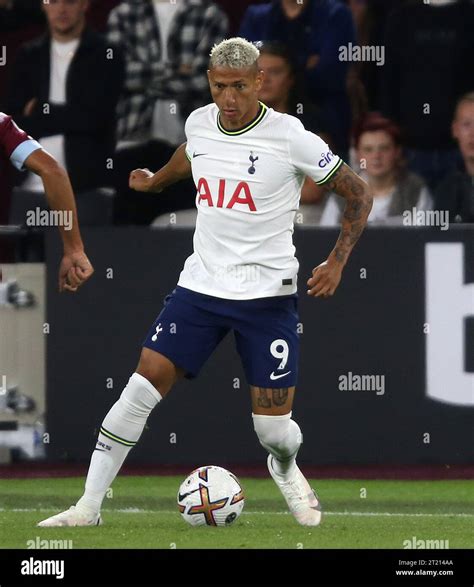 Richarlison Of Tottenham Hotspur West Ham United V Tottenham Hotspur