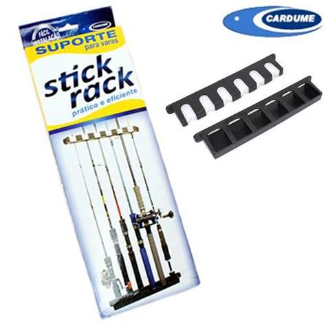 Suporte Expositor De Parede P Varas De Pesca Stick Rack