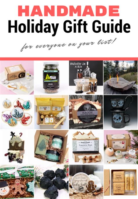 Handmade Holiday Gift Guide 2016 Soap Deli News