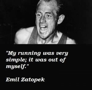 Emil Zatopek Quotes. QuotesGram