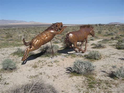 Prehistoric Animals Borrego Springs California For More Flickr