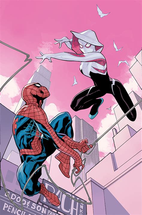 Spider Gwen Comic Cover Art