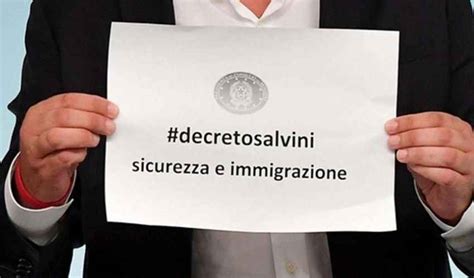 Decreto Sicurezza E Immigrazione Testo Spiegato E Cosa Dice Termometro