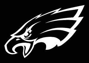 Black and White Philadelphia Eagles Logo - LogoDix