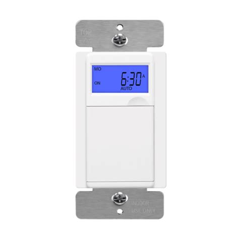 7 Day Digital Programmable Timer Switch Enerlites