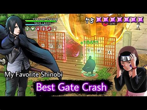 NxB NV Best Gate Crash Sasuke WN Solo Gate Crash Gameplay