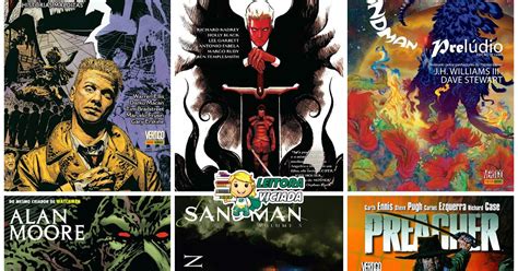 Lan Amentos E Novidades Panini Comics Vertigo Dc Comics Leitora