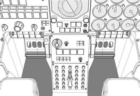 3ds max a-10 thunderbolt cockpit