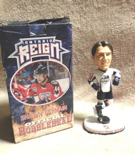 Ontario Reign Hockey Shawn Germain 2012 Bobblehead Missing Hockey