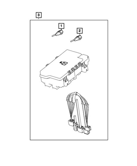 Power Distribution Fuse Block Junction Block Relays And Fuses For 2022 Ram 3500 Mopar Estore