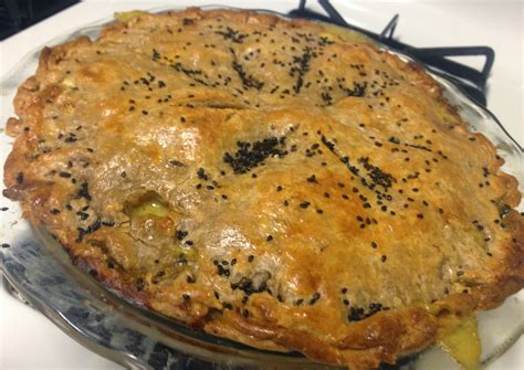 The Tipsy Crumpet Curried Veggie Pie With Buttermilk Crust