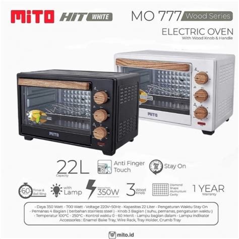 Jual Oven Mito Mitochiba Mo Wood Series Terbaru Oven Hit Kapasitas