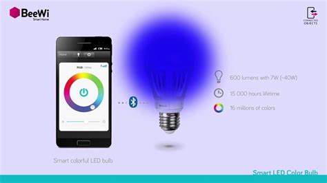 Ampoule Connect E Beewi Smart Led Color Youtube