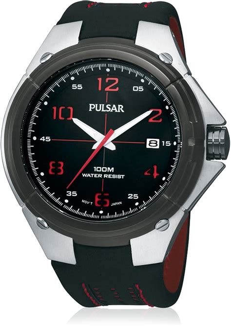 Pulsar Herren Armbanduhr Sport Analog Quarz Edelstahl PS9409X1 Amazon