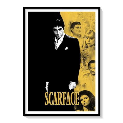 Scarface 1983 Movie Poster 1 Buy Hollywood And Famous Movie Posters