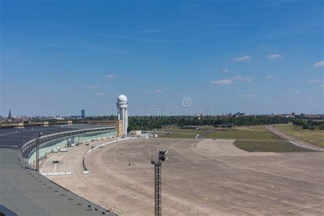 View of the Former Berlin Tempelhof Airport, Nowadays the Tempelhofer ...