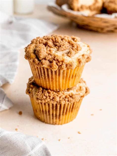 Fluffy Cinnamon Streusel Muffins Broken Oven Baking