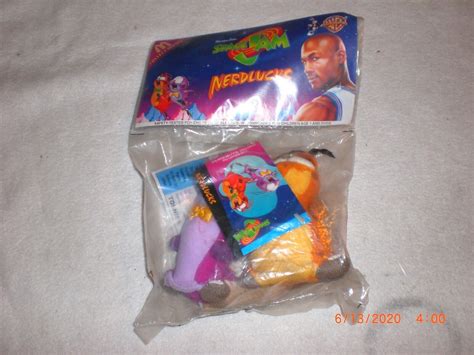 Vintage 1996 McDonald's Space Jam NERDLUCKS Plush Stuffed Toy - Factory ...