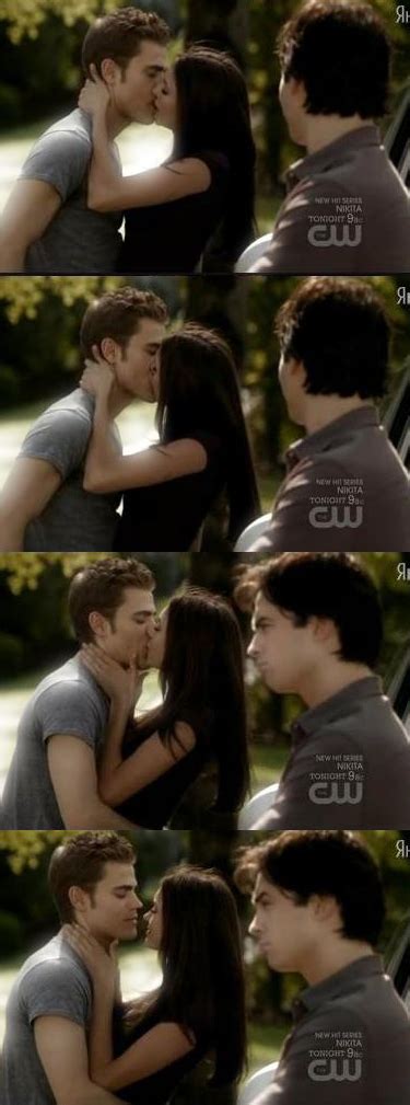 stefan & elena kiss - The Vampire Diaries Photo (15824436) - Fanpop