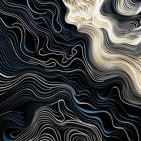 Premium Photo Abstract Lines Shapes Background