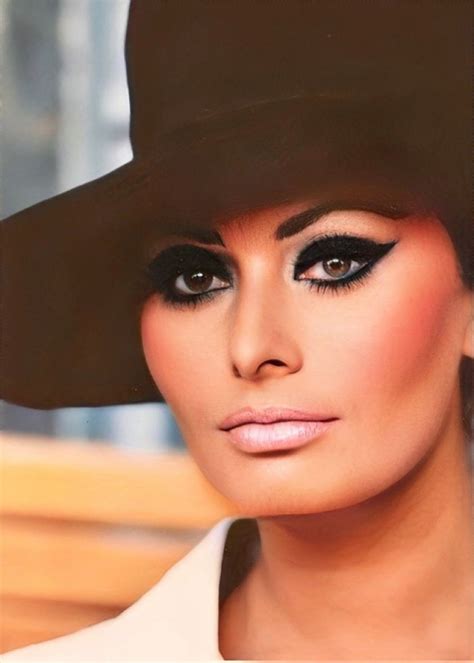 Sofia Loren Sophia Loren Makeup Classic Actresses Female Actresses Most Beautiful Women