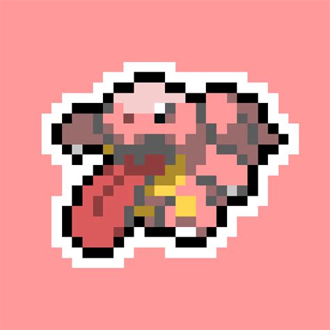 Pixilart Pokemon 108 Lickitung By Davidhehehe