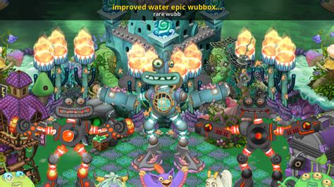 Improved Water Epic Wubbox Lips My Singing Monsters Mods