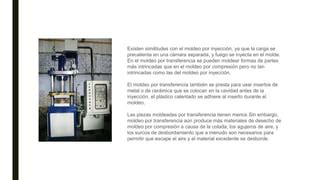 Proceso De Moldeo Por Transferencia Reactiva En Los Plasticos Pptx