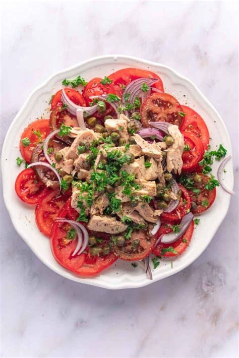 Salade De Thon Et De Tomates Recette Espagnole La Cuisine De G Raldine