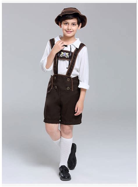 Kids Bavarian Lederhosen German Costume Book Week Costumesinaustralia