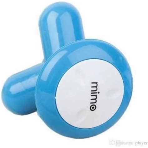 Abs Blue Mimo Mini Usb Electric Massager Rs Piece Pipe Dream