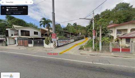 Lot Along National Road E Rodriguez Ave Brgy May Iba Teresa Rizal