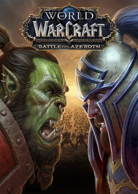 World Of Warcraft Battle For Azeroth Pc Game Box Cover Art 🕹️ Pc Games