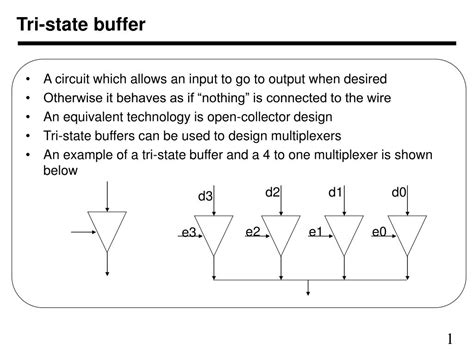 PPT - Tri-state buffer PowerPoint Presentation, free download - ID:1721332