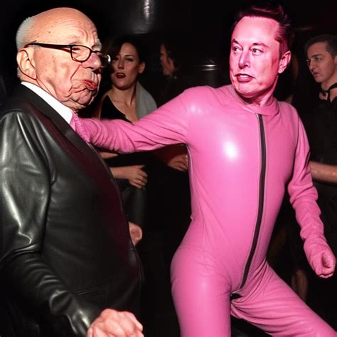 Rupert Murdoch & Elon Musk after the Super Bowl Blank Template - Imgflip