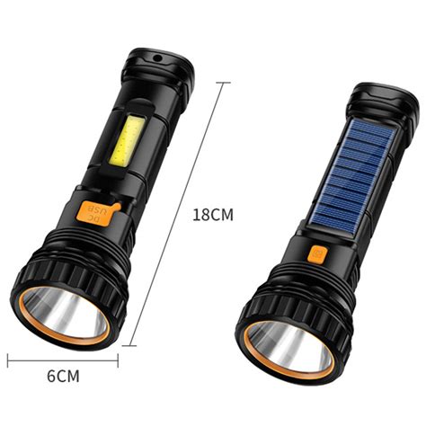 LibanPost | Solar Torch Flashlight