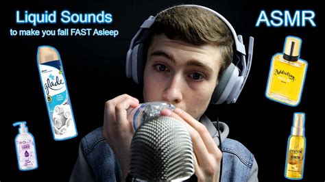 Asmr Liquid Sounds To Make You Fall Fast Asleep With Some Tapping